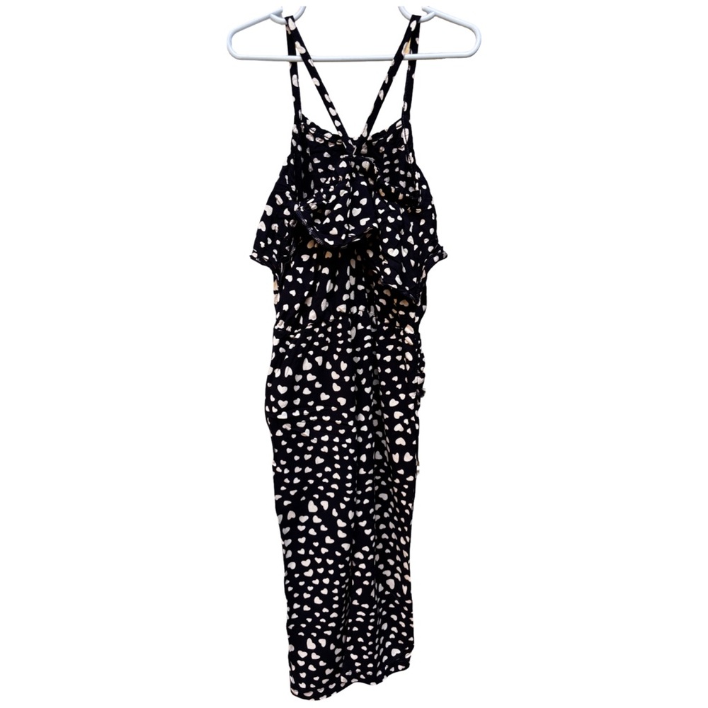 Kids Tales Heart Print Jumpsuit 3T - Picture 2 of 6
